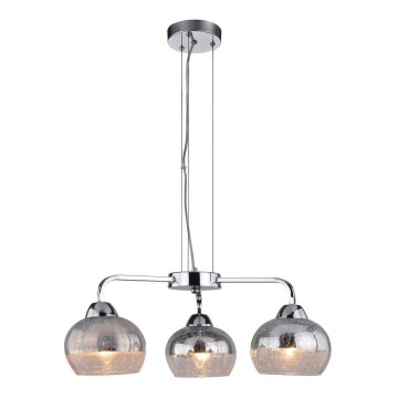 Candelabro suspenso CROMINA 3xE27/60W/230V