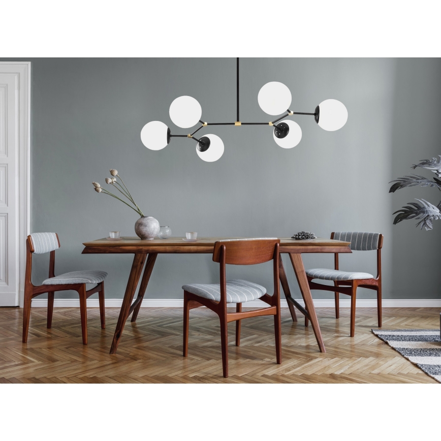 Candelabro suspenso DAMAR 6xE27/40W/230V