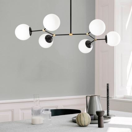 Candelabro suspenso DAMAR 6xE27/40W/230V