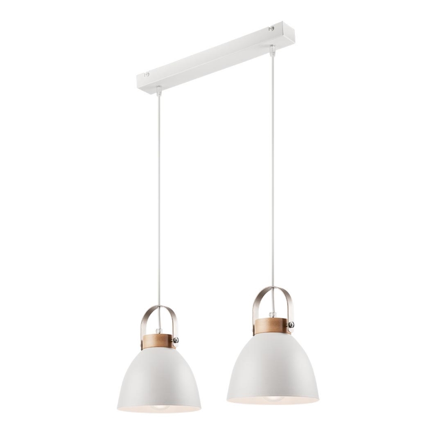 Candelabro suspenso DANIELLE 2xE27/60W/230V faia - FSC certificado