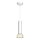 Candelabro suspenso DANTE 1xGU10/25W/230V branco/dourado