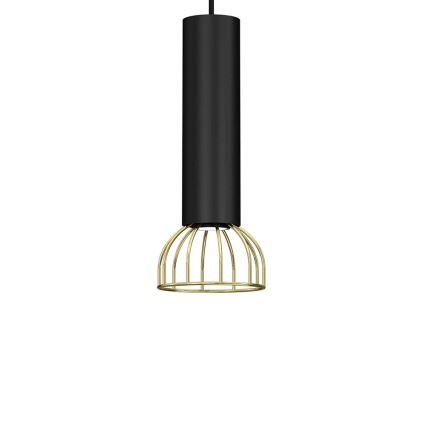 Candelabro suspenso DANTE 1xGU10/25W/230V preto/dourado