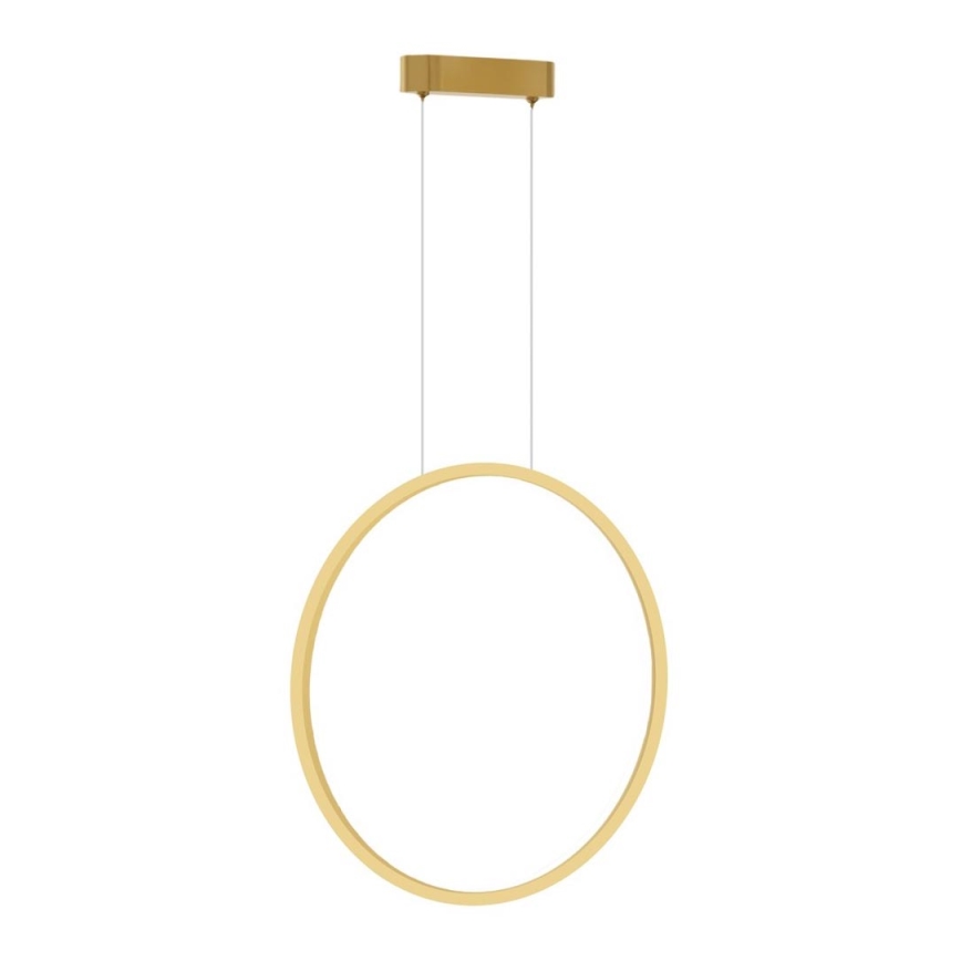 Candelabro suspenso de casa de banho LED SATURNO LED/28W/230V IP44 dourado
