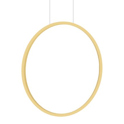 Candelabro suspenso de casa de banho LED SATURNO LED/28W/230V IP44 dourado