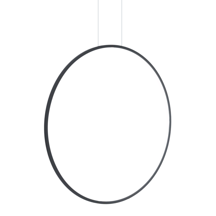 Candelabro suspenso de casa de banho LED SATURNO LED/46W/230V IP44 antracite