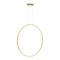 Candelabro suspenso de casa de banho LED SATURNO LED/46W/230V IP44 dourado