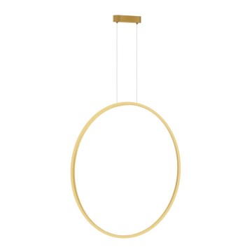 Candelabro suspenso de casa de banho LED SATURNO LED/46W/230V IP44 dourado
