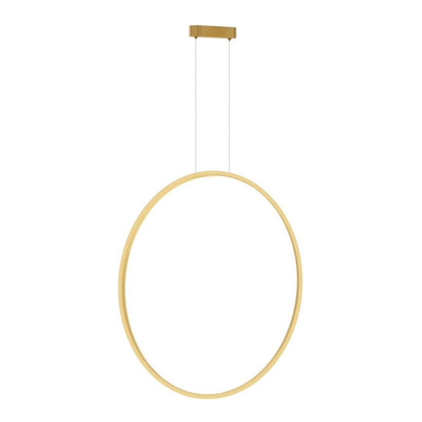 Candelabro suspenso de casa de banho LED SATURNO LED/46W/230V IP44 dourado