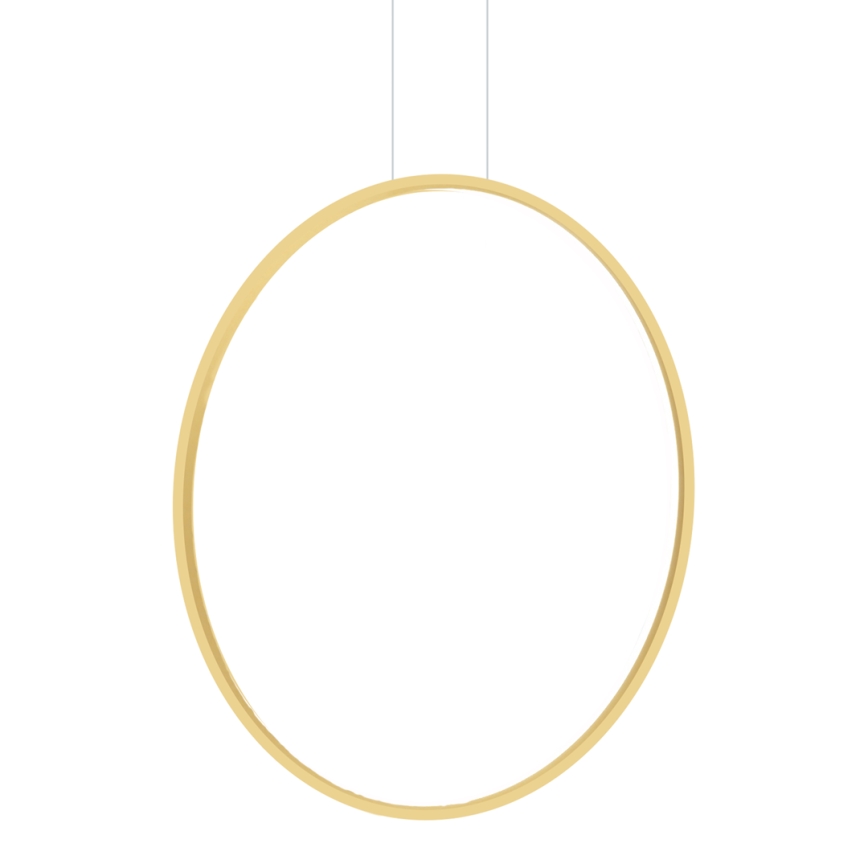 Candelabro suspenso de casa de banho LED SATURNO LED/46W/230V IP44 dourado