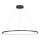 Candelabro suspenso de casa de banho LED SATURNO LED/57W/230V IP44 antracite