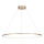 Candelabro suspenso de casa de banho LED SATURNO LED/57W/230V IP44 dourado