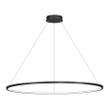 Candelabro suspenso de casa de banho LED SATURNO LED/65W/230V IP44 antracite