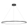 Candelabro suspenso de casa de banho LED SATURNO LED/65W/230V IP44 antracite