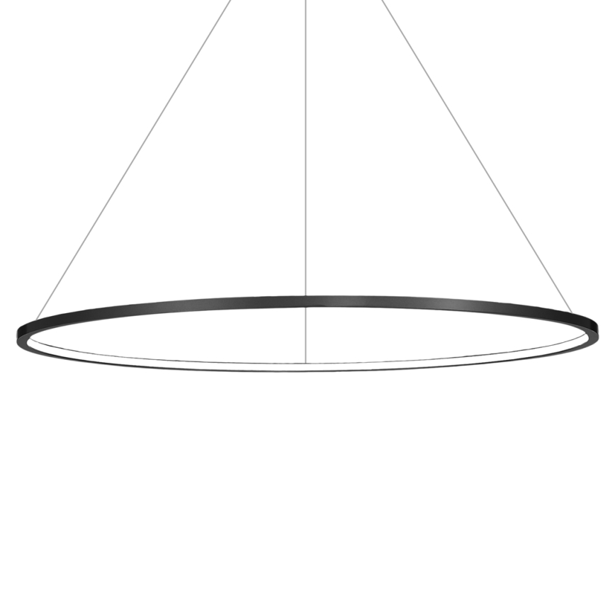 Candelabro suspenso de casa de banho LED SATURNO LED/65W/230V IP44 antracite