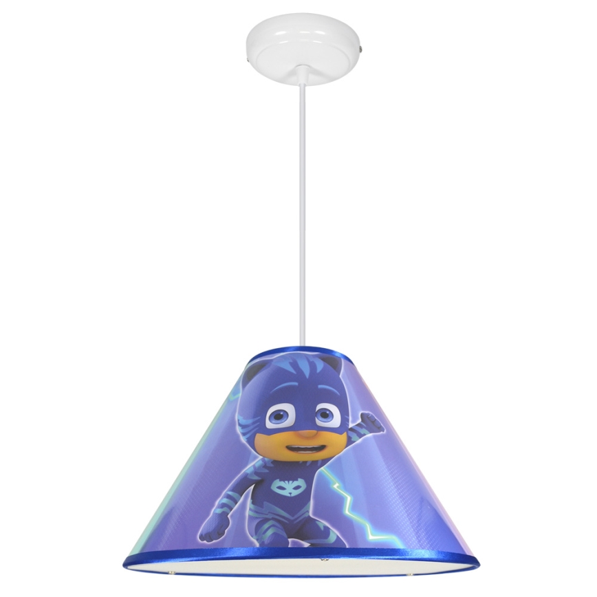 Candelabro suspenso de criança PJ MASK 1xE27/40W/230V