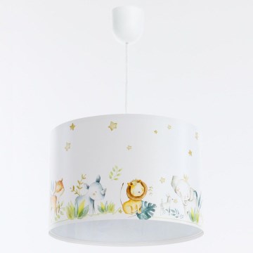 Candelabro suspenso de criança SWEET DREAMS 1xE27/60W/230V diâmetro 30 cm