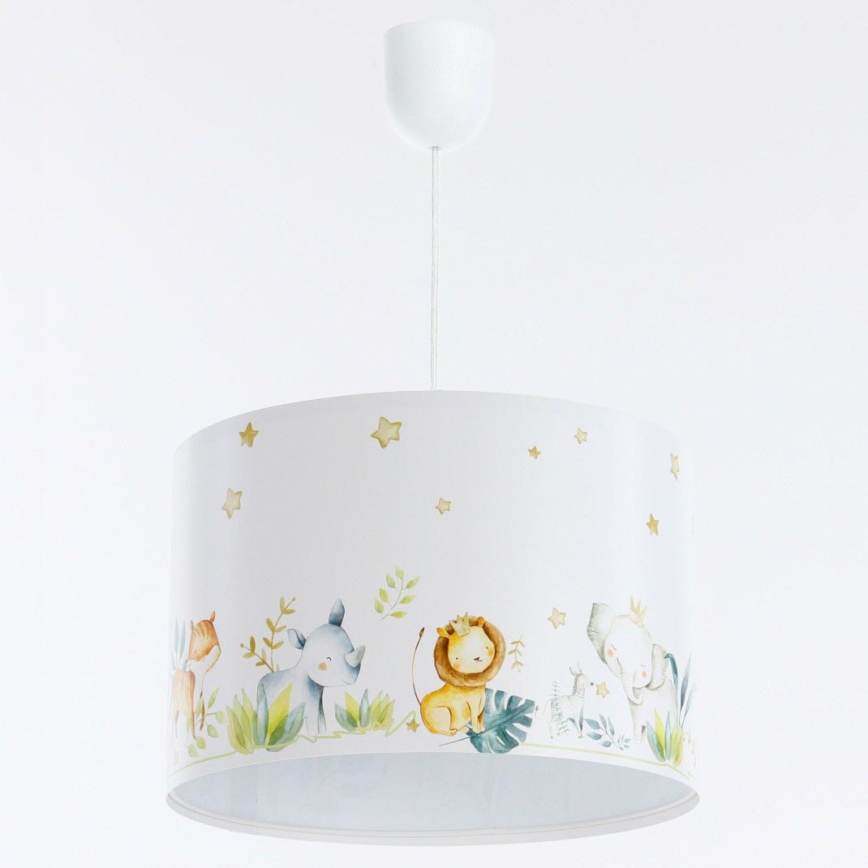 Candelabro suspenso de criança SWEET DREAMS 1xE27/60W/230V diâmetro 30 cm