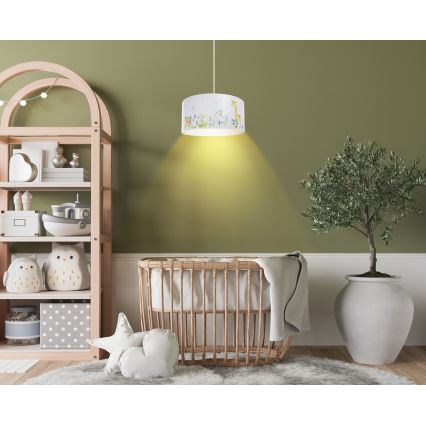 Candelabro suspenso de criança SWEET DREAMS 1xE27/60W/230V diâmetro 30 cm