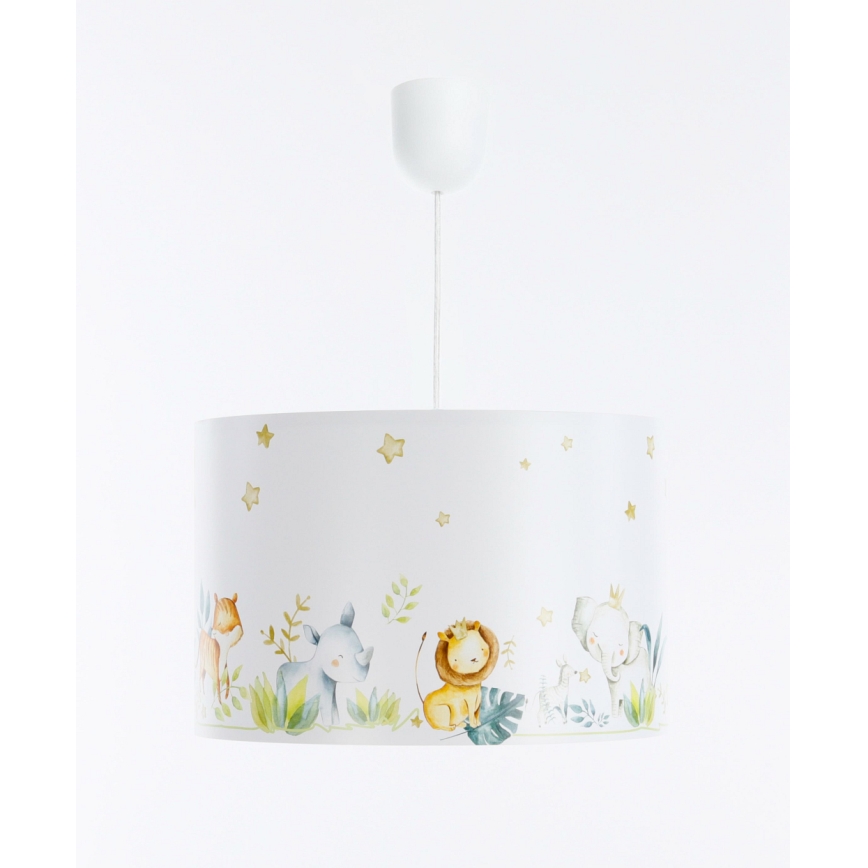 Candelabro suspenso de criança SWEET DREAMS 1xE27/60W/230V diâmetro 30 cm