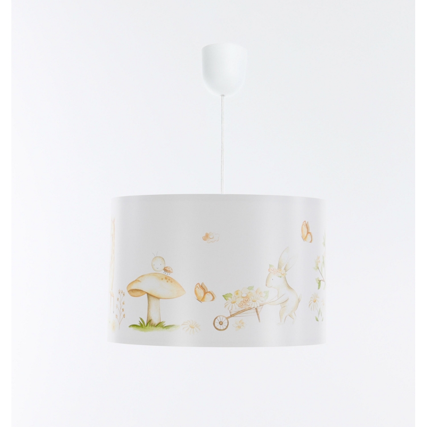 Candelabro suspenso de criança SWEET DREAMS 1xE27/60W/230V diâmetro 30 cm