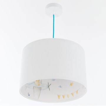 Candelabro suspenso de criança SWEET DREAMS 1xE27/60W/230V diâmetro 30 cm