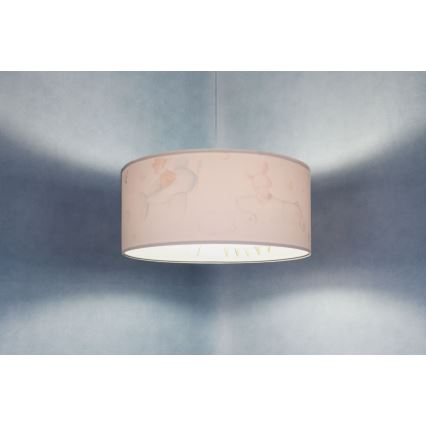 Candelabro suspenso de criança SWEET DREAMS 1xE27/60W/230V diâmetro 30 cm