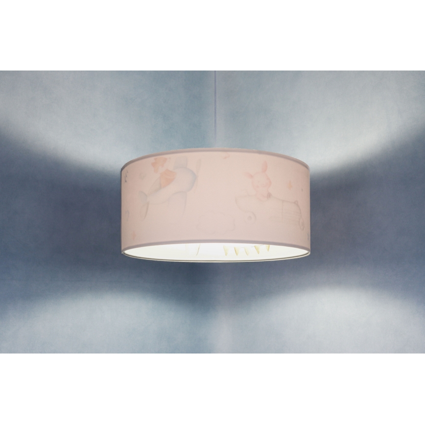 Candelabro suspenso de criança SWEET DREAMS 1xE27/60W/230V diâmetro 30 cm