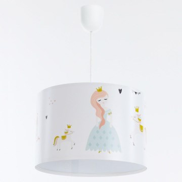 Candelabro suspenso de criança SWEET DREAMS 1xE27/60W/230V diâmetro 30 cm