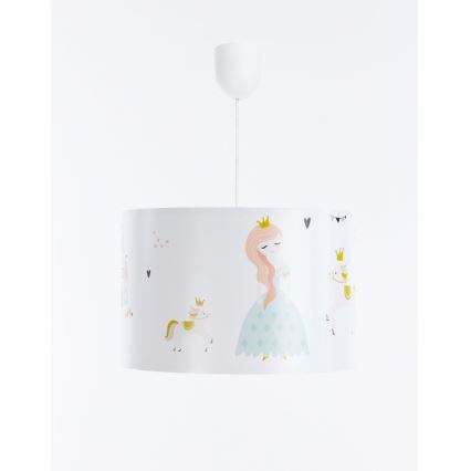 Candelabro suspenso de criança SWEET DREAMS 1xE27/60W/230V diâmetro 30 cm