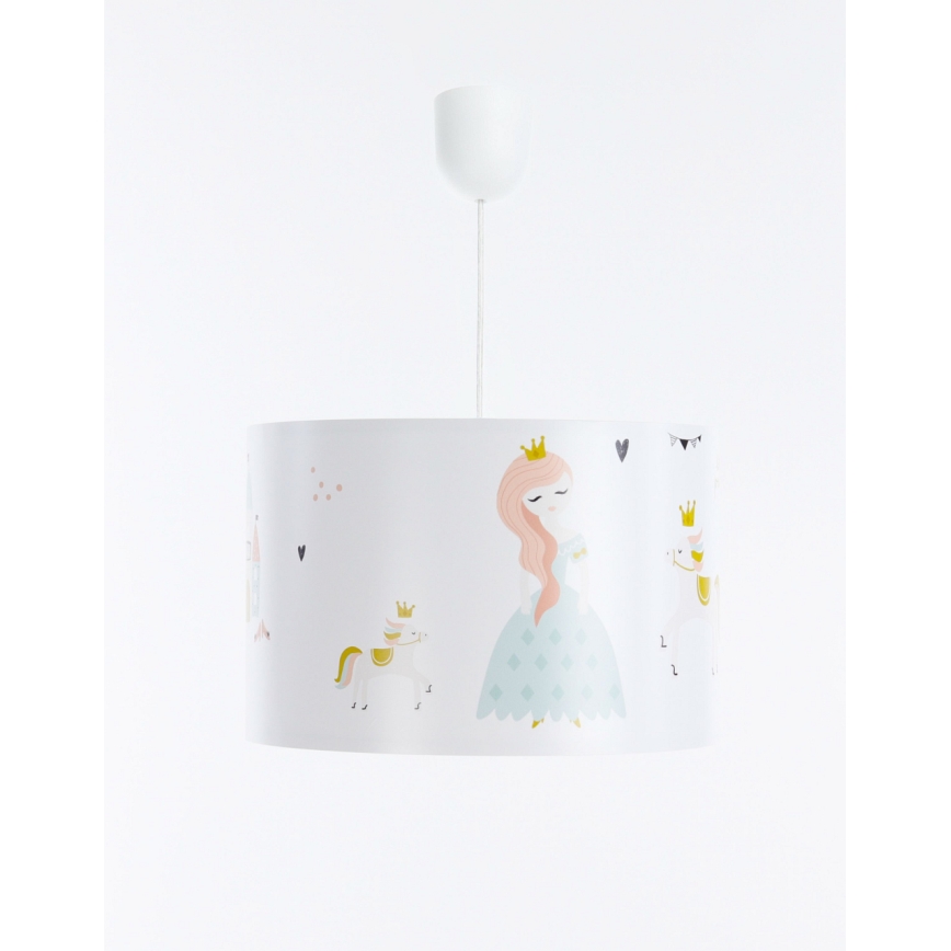 Candelabro suspenso de criança SWEET DREAMS 1xE27/60W/230V diâmetro 30 cm