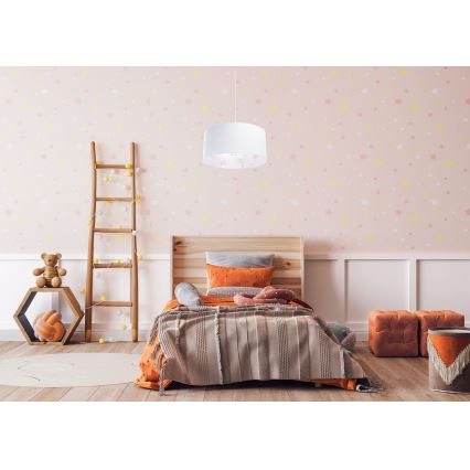 Candelabro suspenso de criança SWEET DREAMS 1xE27/60W/230V diâmetro 30 cm