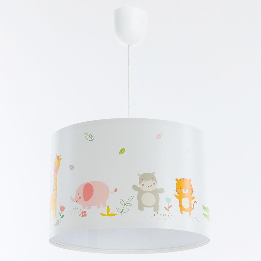 Candelabro suspenso de criança SWEET DREAMS 1xE27/60W/230V diâmetro 30 cm