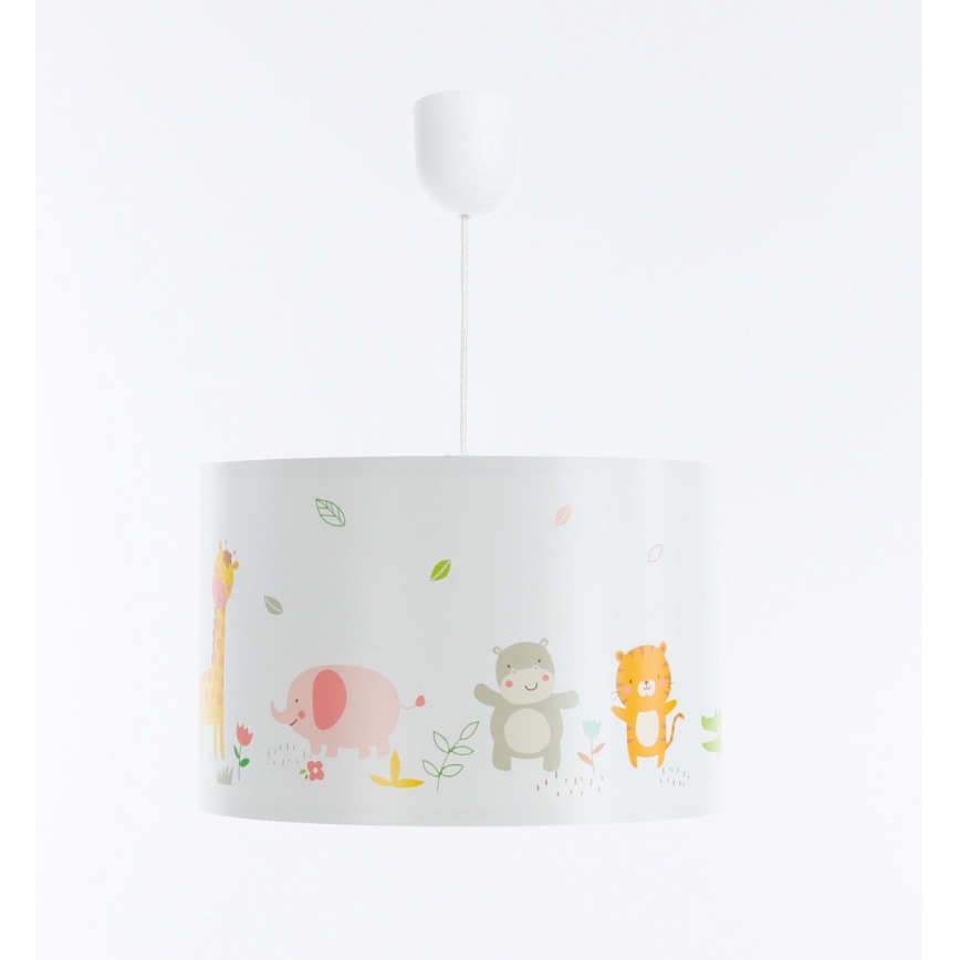 Candelabro suspenso de criança SWEET DREAMS 1xE27/60W/230V diâmetro 30 cm
