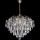 Candelabro suspenso de cristal 6xE27/60W/230V