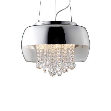 Candelabro Suspenso de Cristal LED LUNA 1xE14/40W/230V