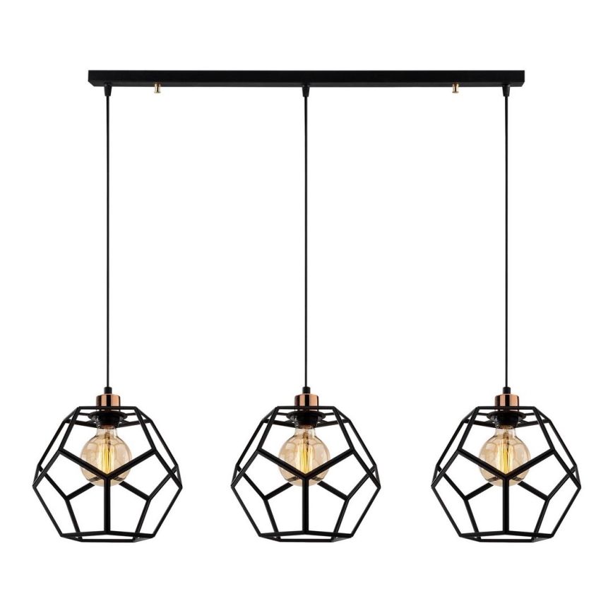 Candelabro suspenso DEGIRMEN 3xE27/100W/230V