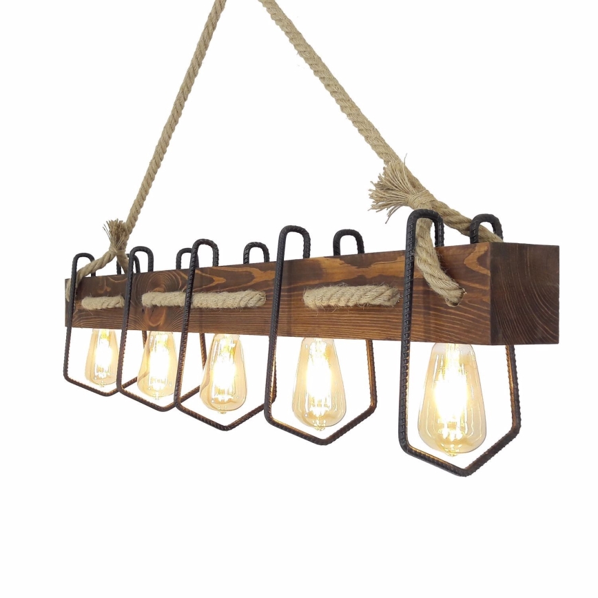 Candelabro suspenso DEMIR 5xE27/40W/230V