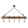 Candelabro suspenso DEMIR 5xE27/40W/230V pinho