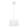 Candelabro suspenso DIAMENT 1xE27/60W/230V branco