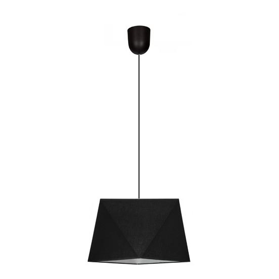 Candelabro suspenso DIAMENT 1xE27/60W/230V preto