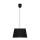 Candelabro suspenso DIAMENT 1xE27/60W/230V preto