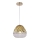 Candelabro suspenso DIAMOND 1xE27/11W/230V dourado