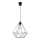 Candelabro suspenso DIAMOND 1xE27/60W/230V preto