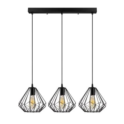 Candelabro suspenso DIAMOND 3xE27/100W/230V