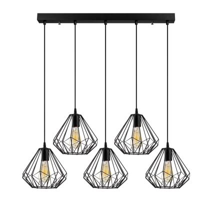 Candelabro suspenso DIAMOND 5xE27/100W/230V