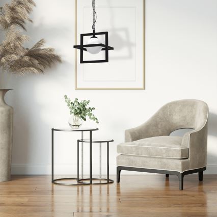 Candelabro suspenso DIEGO 1xE14/40W/230V preto