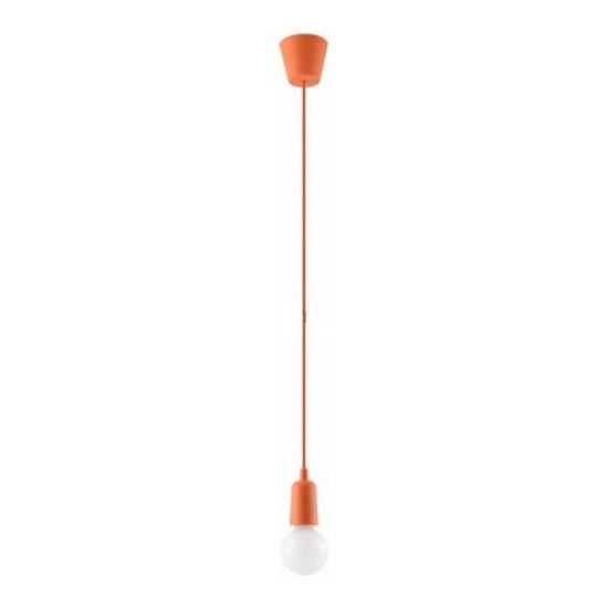 Candelabro suspenso DIEGO 1xE27/60W/230V laranja