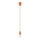 Candelabro suspenso DIEGO 1xE27/60W/230V laranja