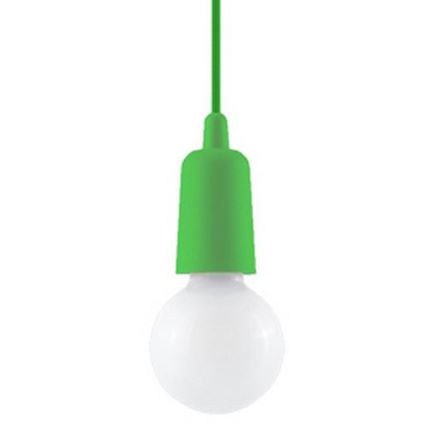 Candelabro suspenso DIEGO 1xE27/60W/230V verde