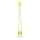 Candelabro suspenso DIEGO 3xE27/60W/230V amarelo